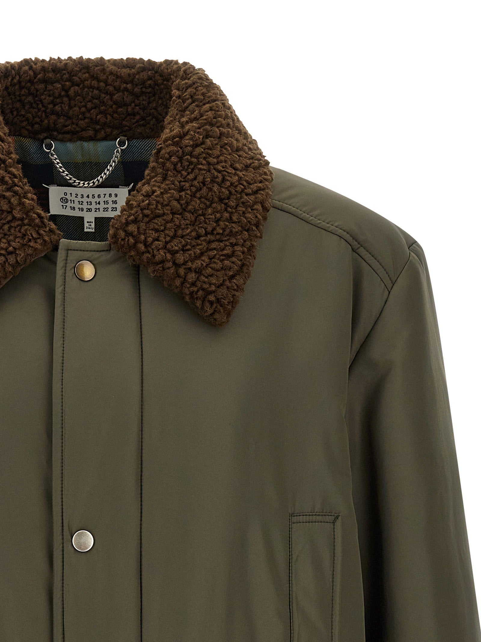 Maison Margiela Maison Margiela Shearling Collar Parka