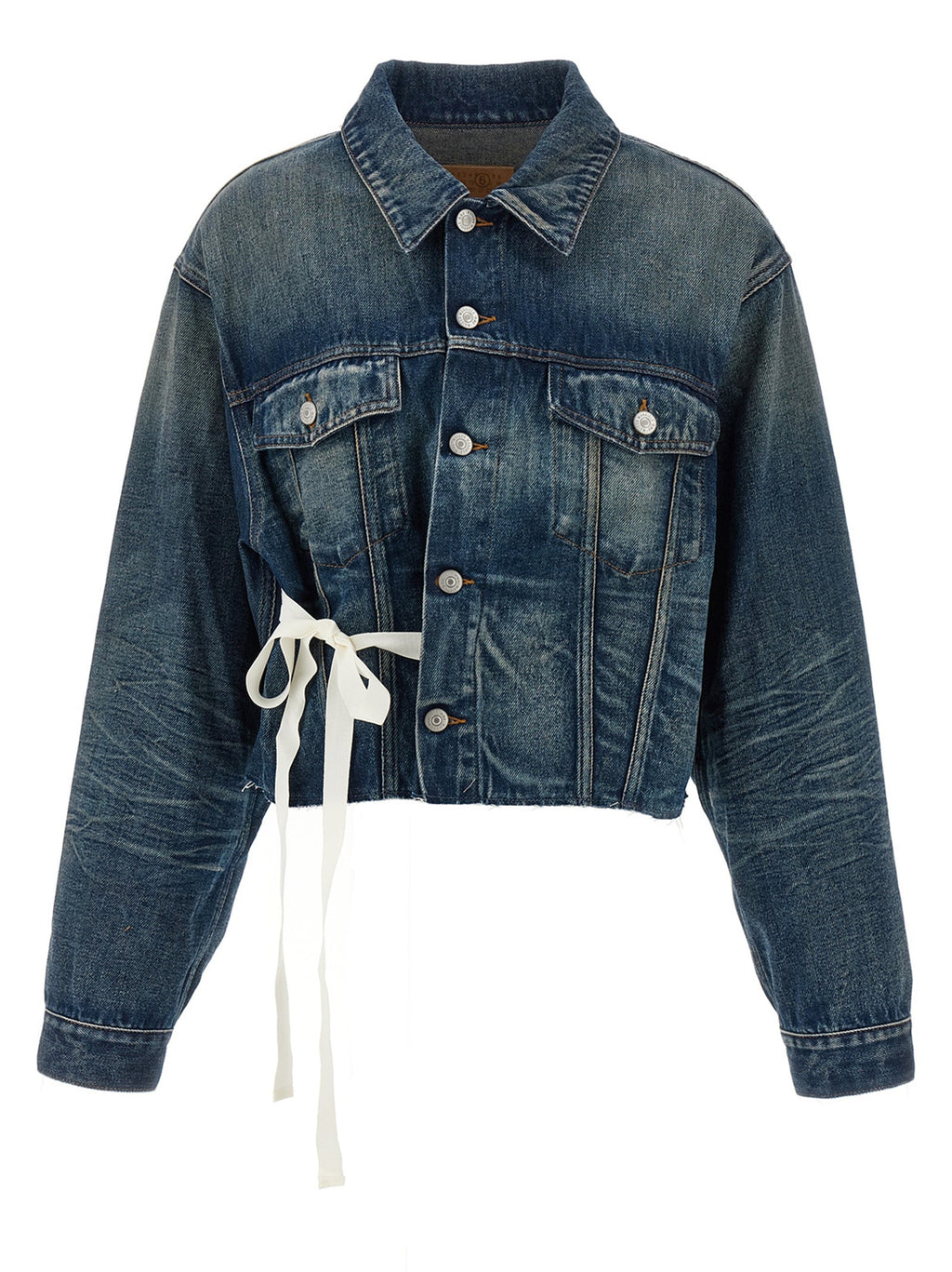Mm6 Maison Margiela Mm6 Maison Margiela Tape Denim Jacket