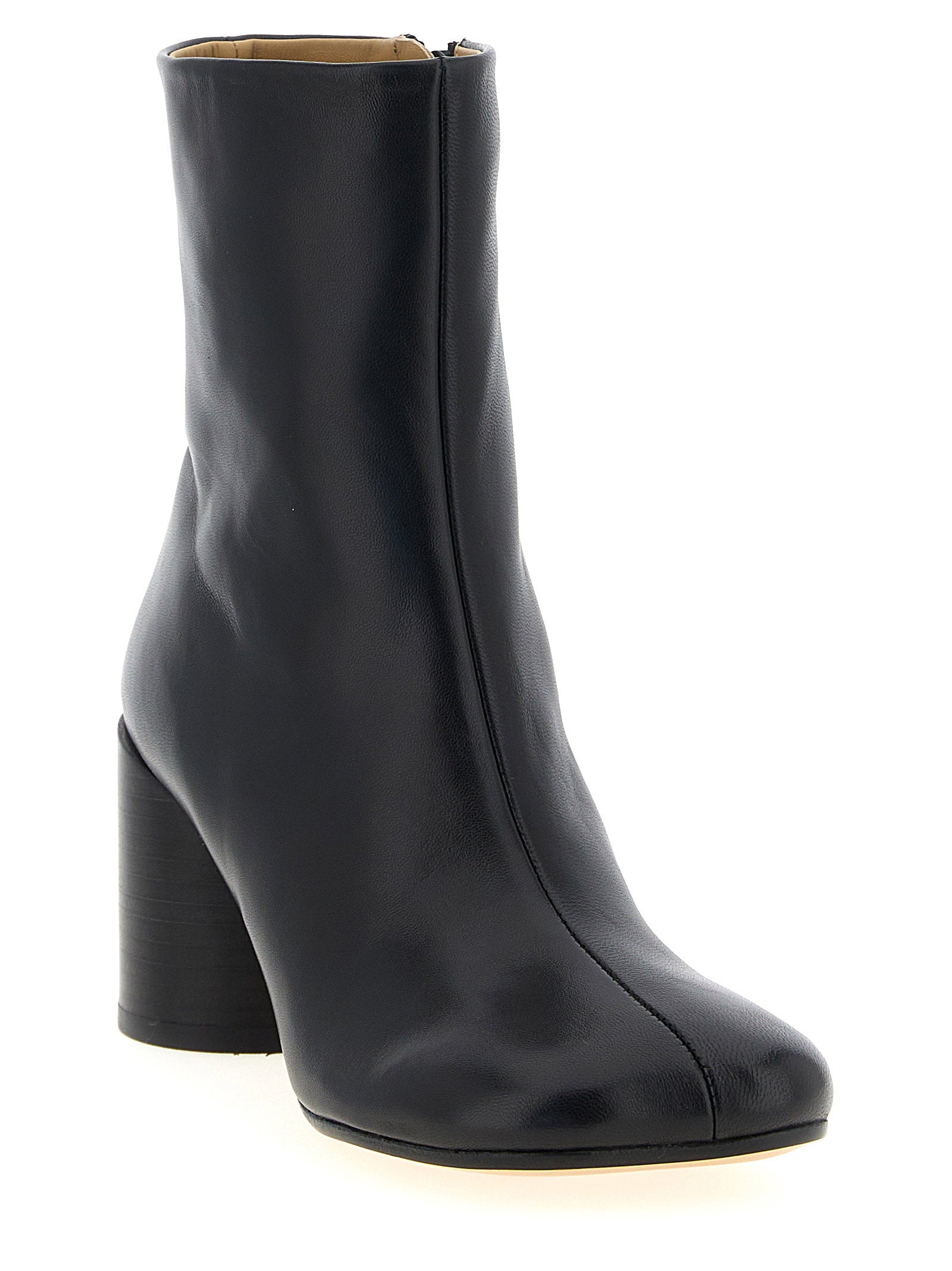 Mm6 Maison Margiela Mm6 Maison Margiela Leather Ankle Boots