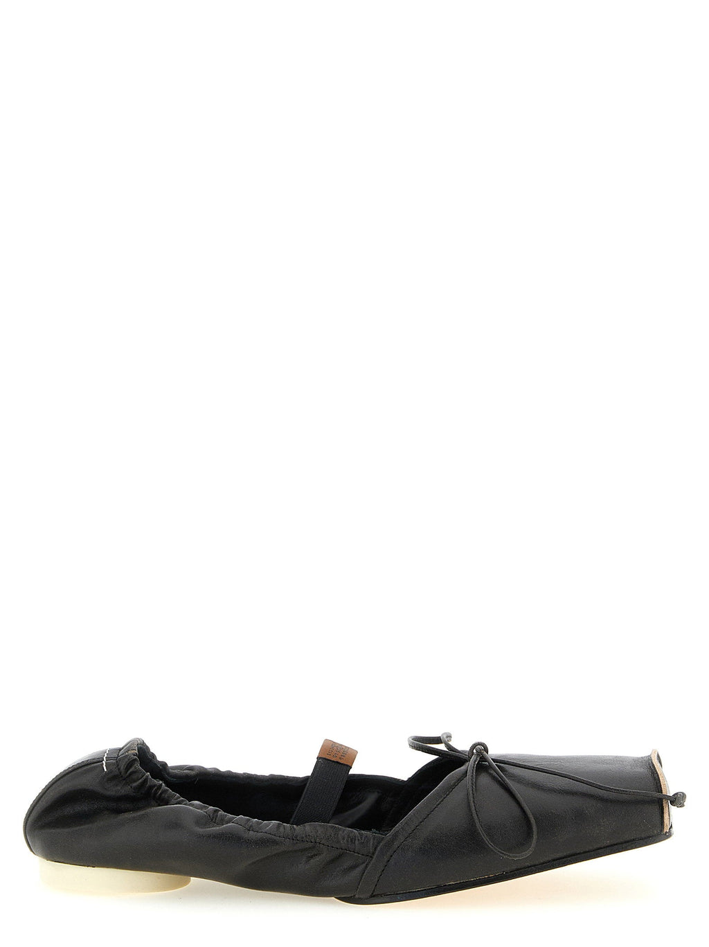 Mm6 Maison Margiela Mm6 Maison Margiela Square Toe Ballet Flats
