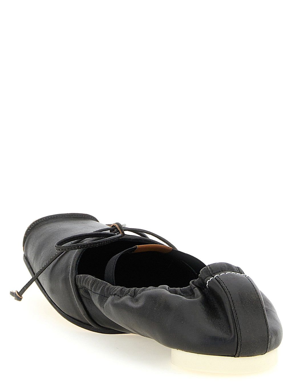 Mm6 Maison Margiela Mm6 Maison Margiela Square Toe Ballet Flats