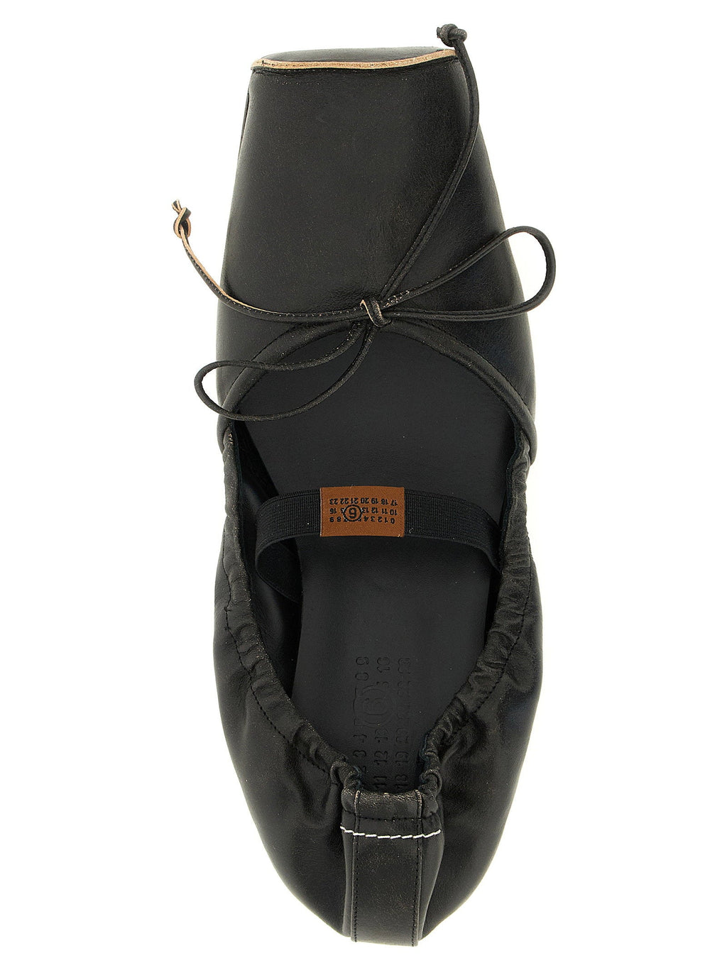 Mm6 Maison Margiela Mm6 Maison Margiela Square Toe Ballet Flats