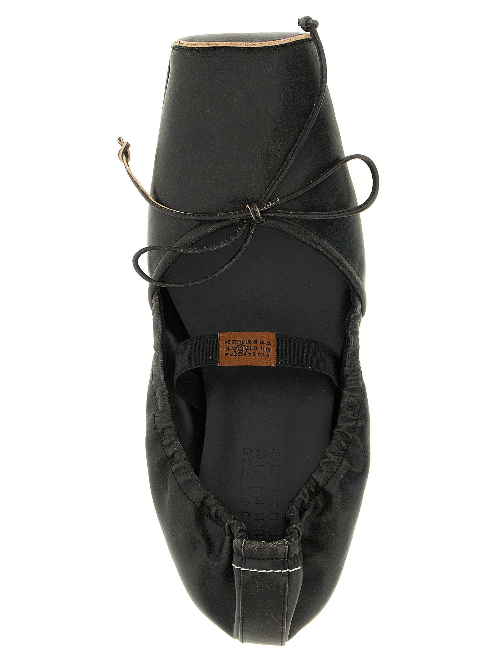 Mm6 Maison Margiela Mm6 Maison Margiela Square Toe Ballet Flats