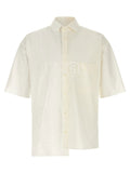 Mm6 Maison Margiela Mm6 Maison Margiela Bi-material Shirt