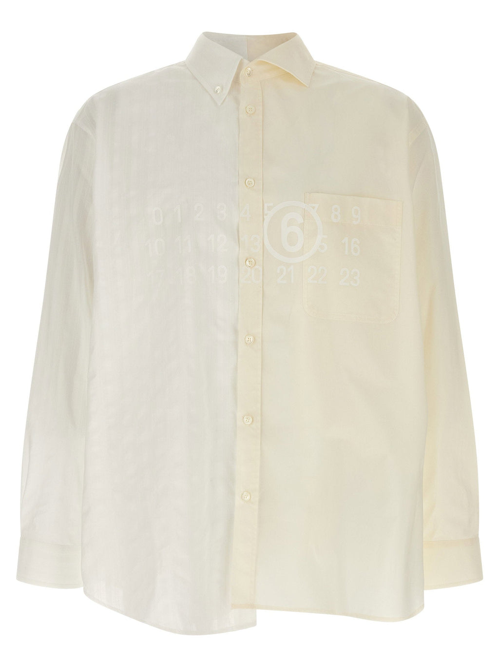 Mm6 Maison Margiela Mm6 Maison Margiela Numeric Signature Mm6 Shirt