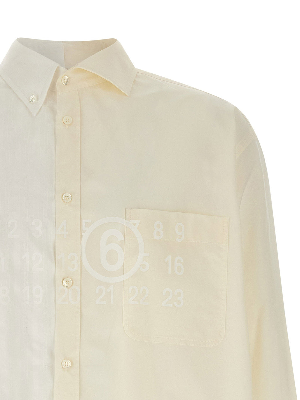 Mm6 Maison Margiela Mm6 Maison Margiela Numeric Signature Mm6 Shirt