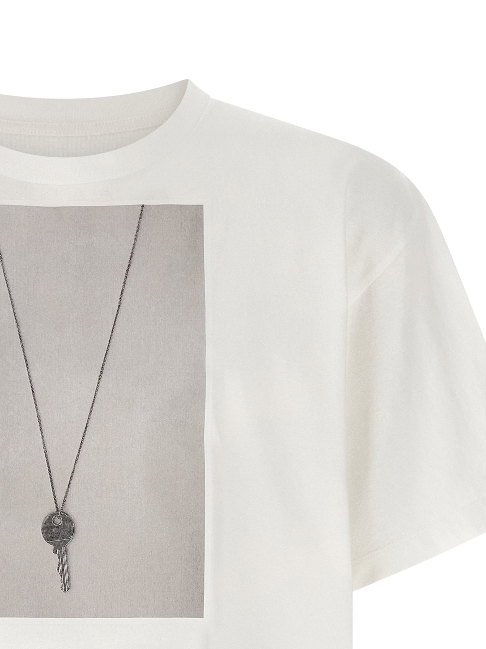 Mm6 Maison Margiela Mm6 Maison Margiela Chiave Print T-shirt