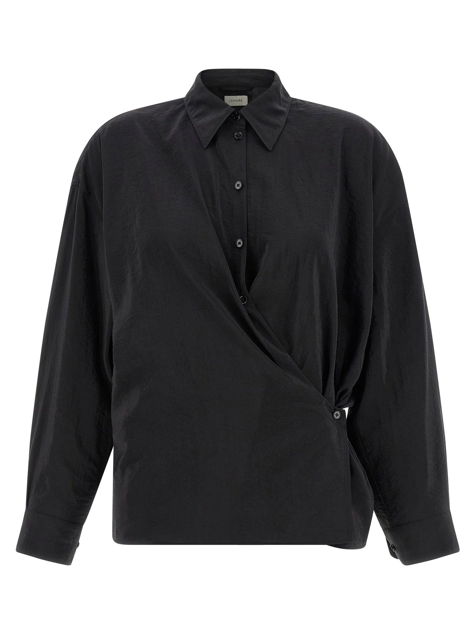 Lemaire Lemaire Straight Collar Twisted Shirt