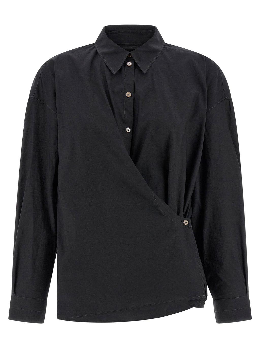 Lemaire Lemaire Straight Collar Twisted Shirt
