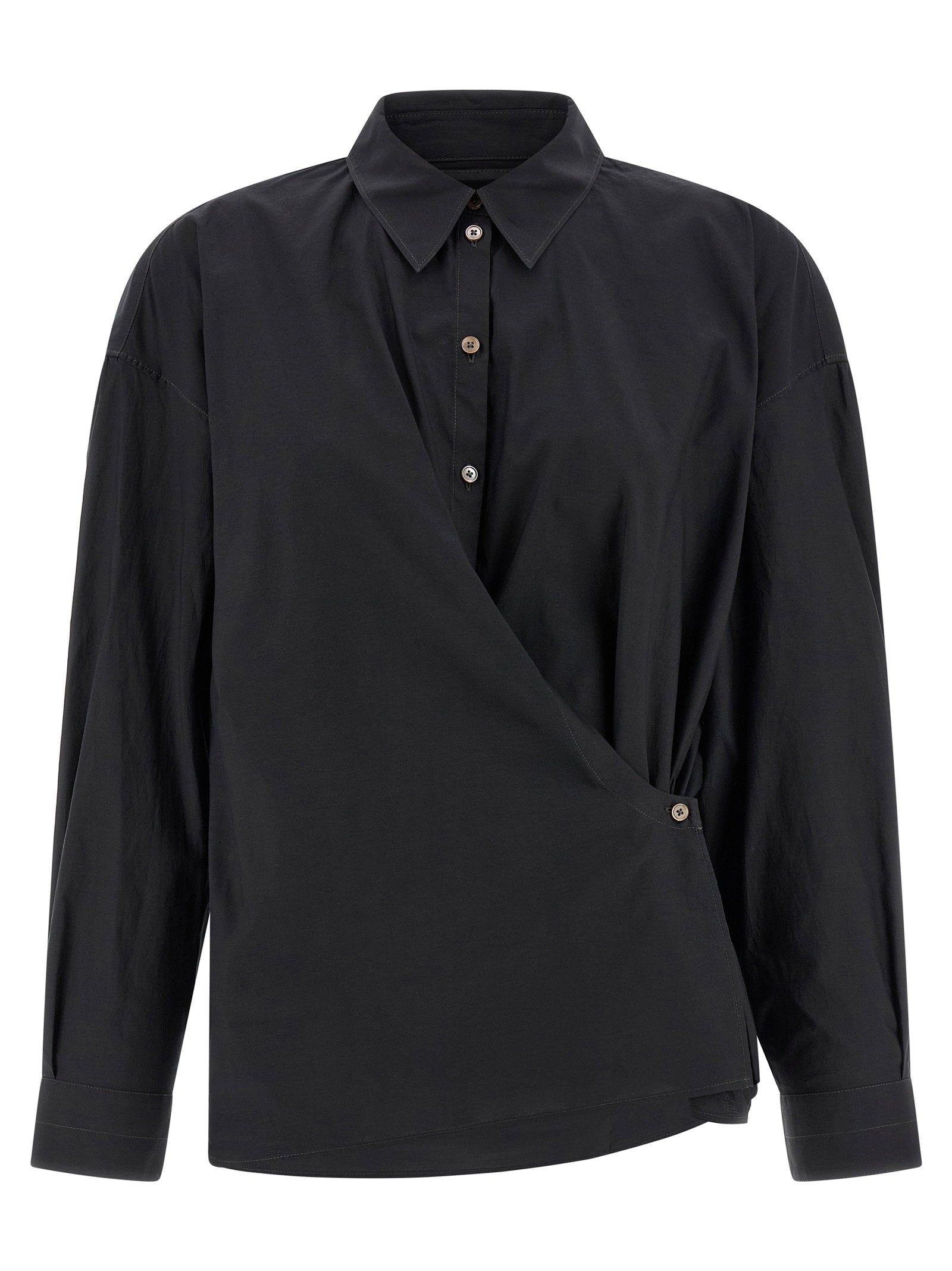 Lemaire Lemaire Straight Collar Twisted Shirt