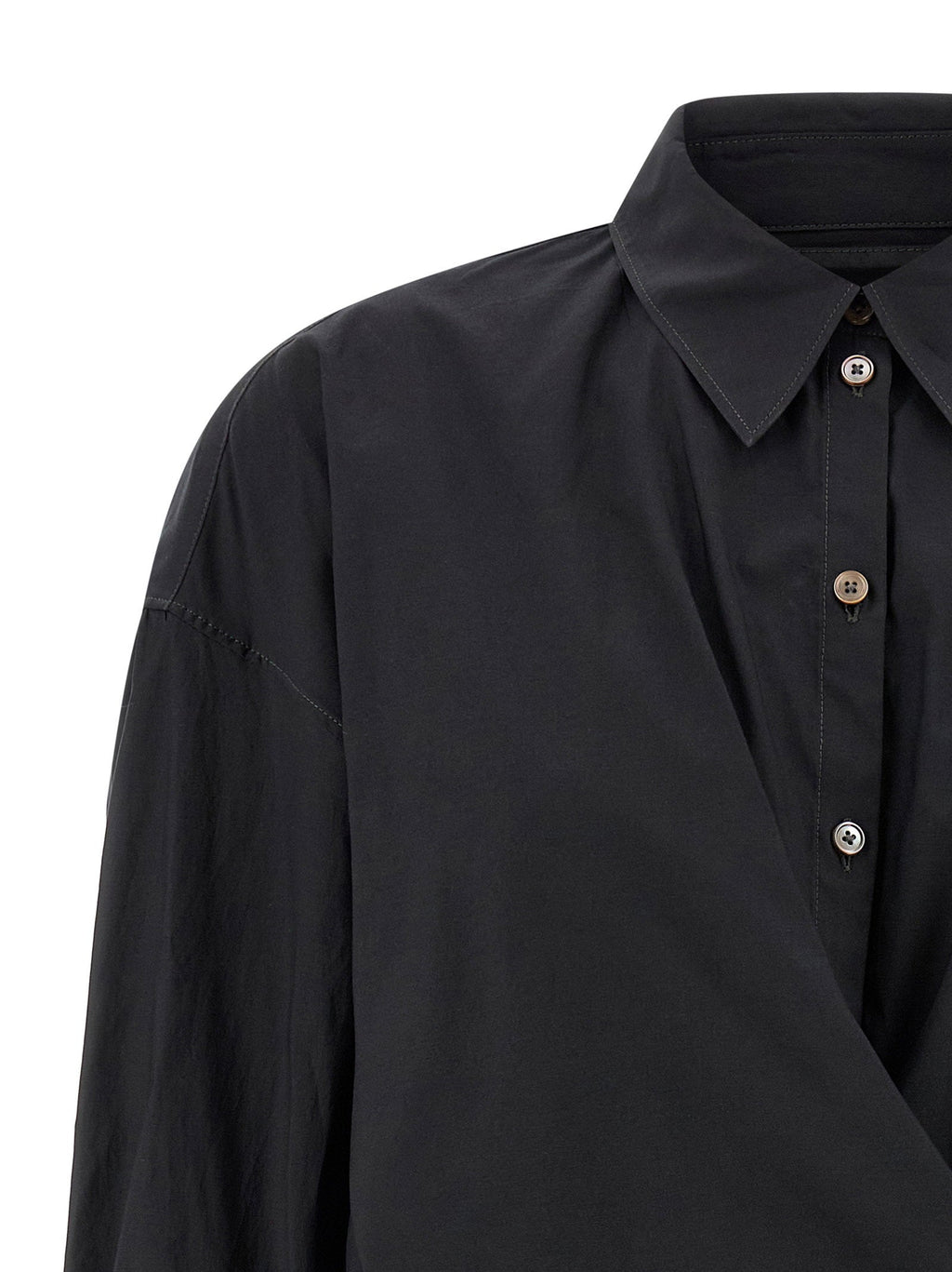 Lemaire Lemaire Straight Collar Twisted Shirt