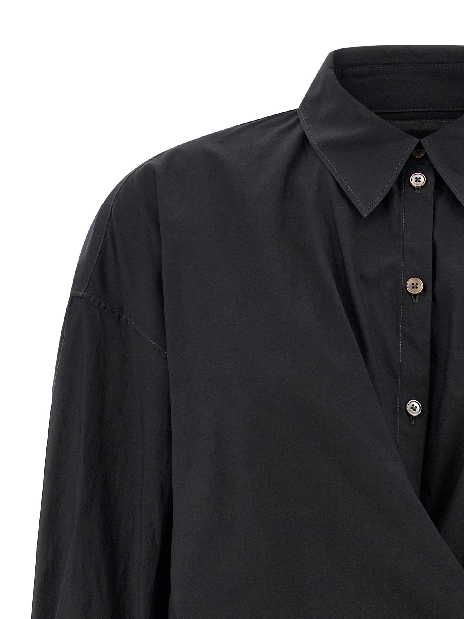 Lemaire Lemaire Straight Collar Twisted Shirt