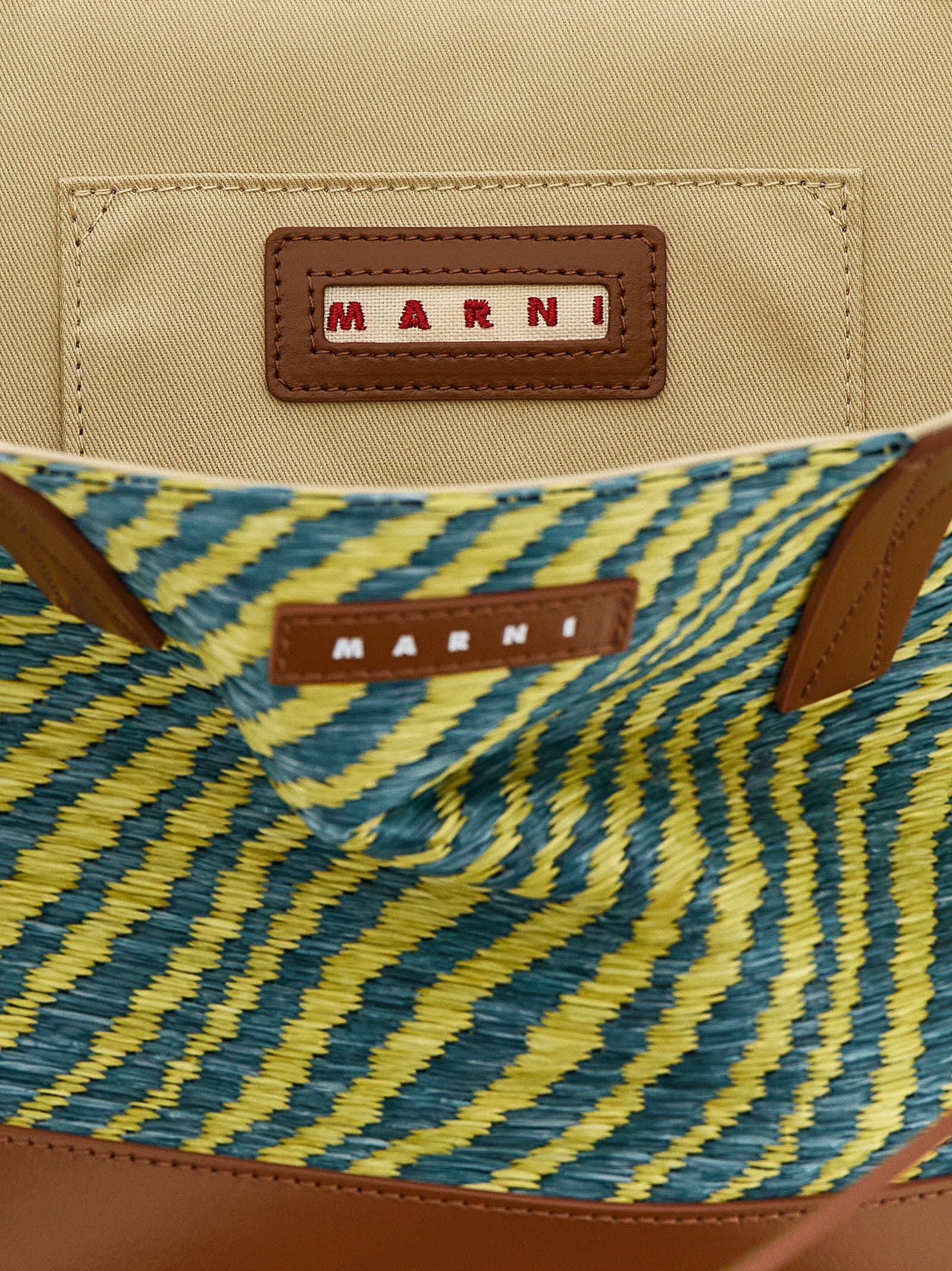 Marni Marni Waves Piccola Shopping Bag