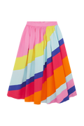 Bold Stripe Maxi Skirt