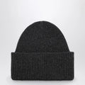 Destin Anthracite wool and cashmere beanie