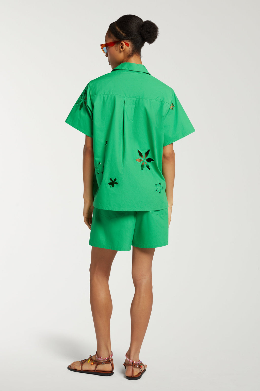 Short With Cut Out Flowers