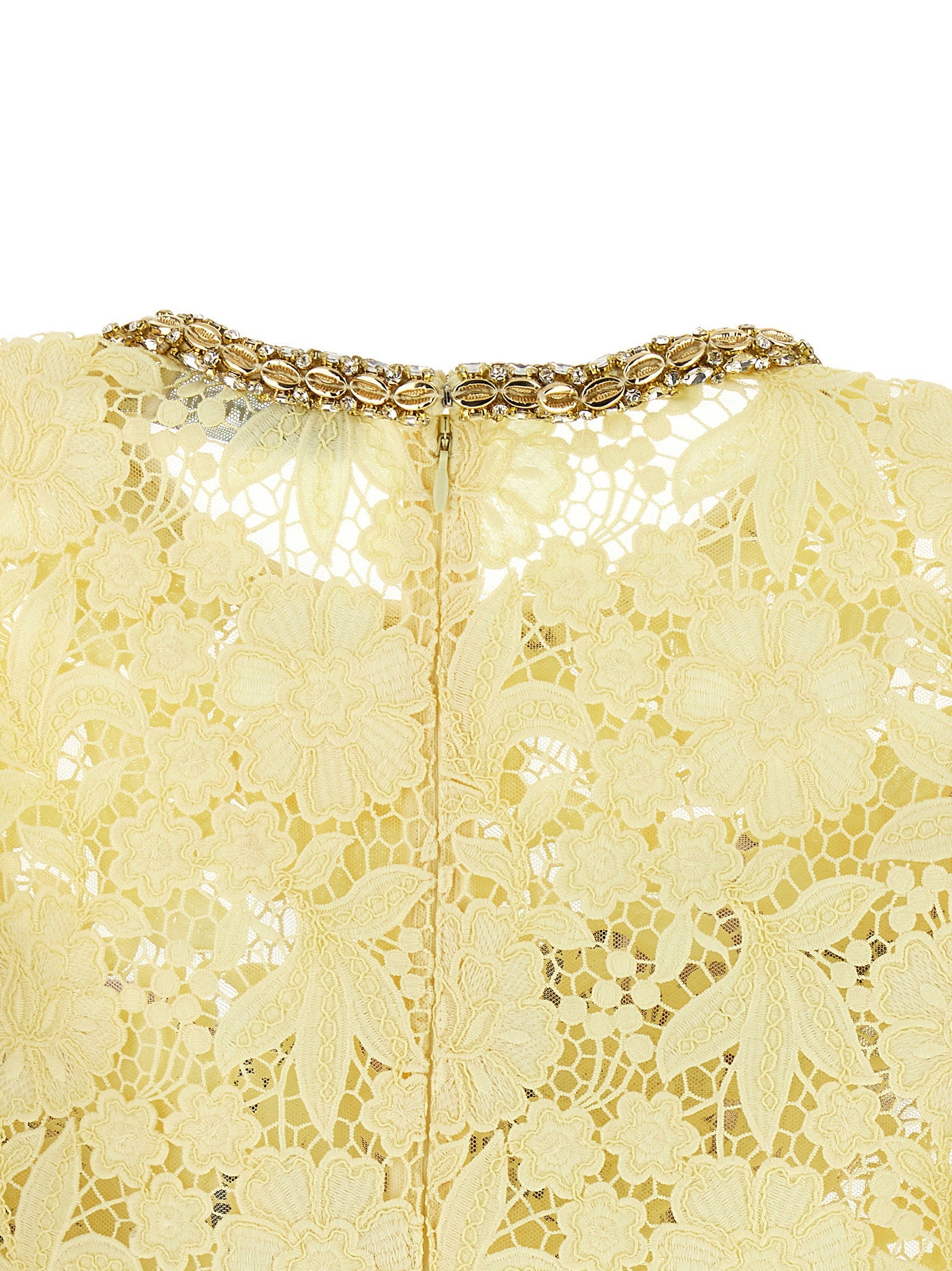Self-Portrait Self-Portrait Yellow Lace Top