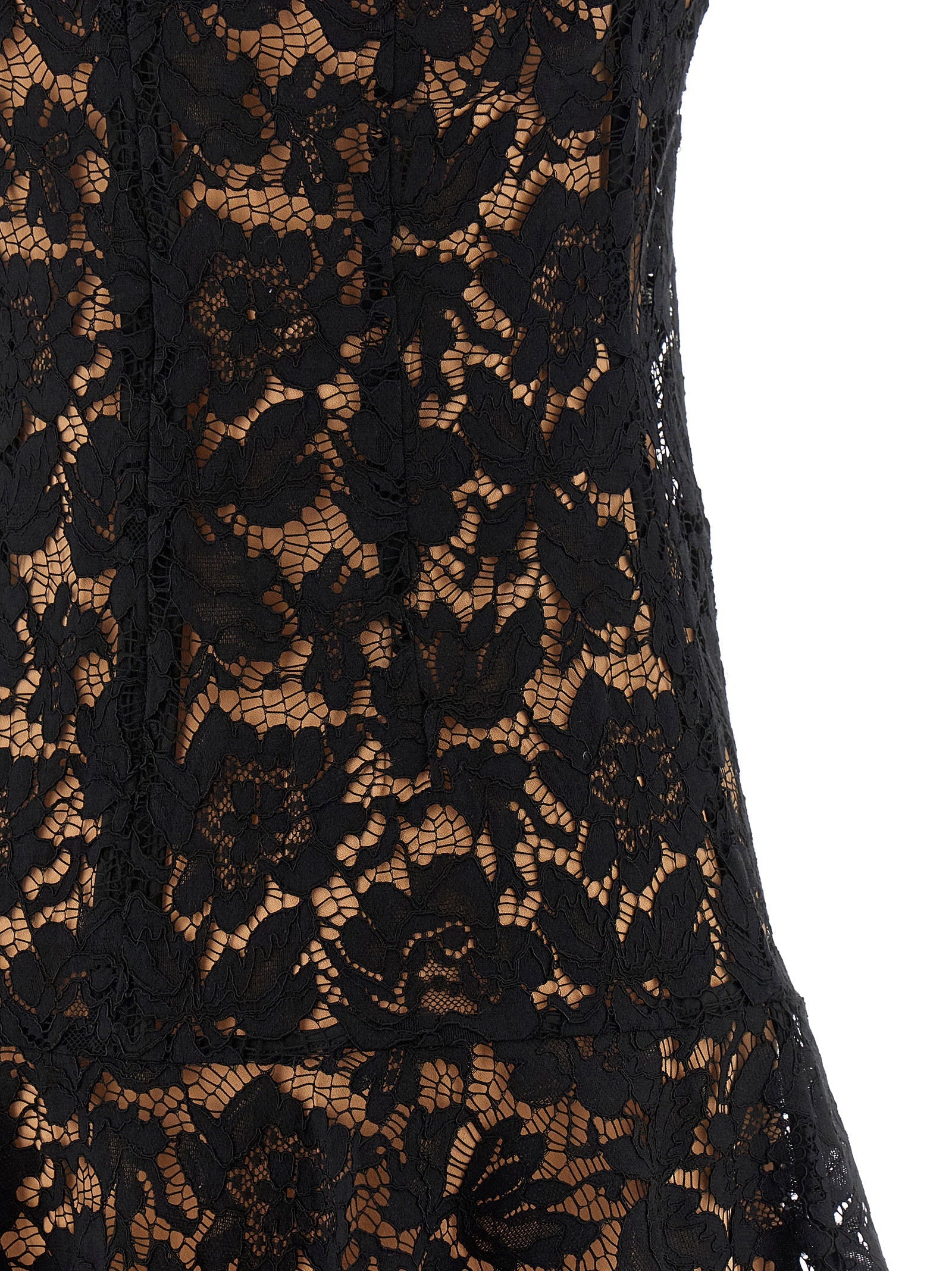 Self-Portrait Self-Portrait Black Lace Crystal Dress