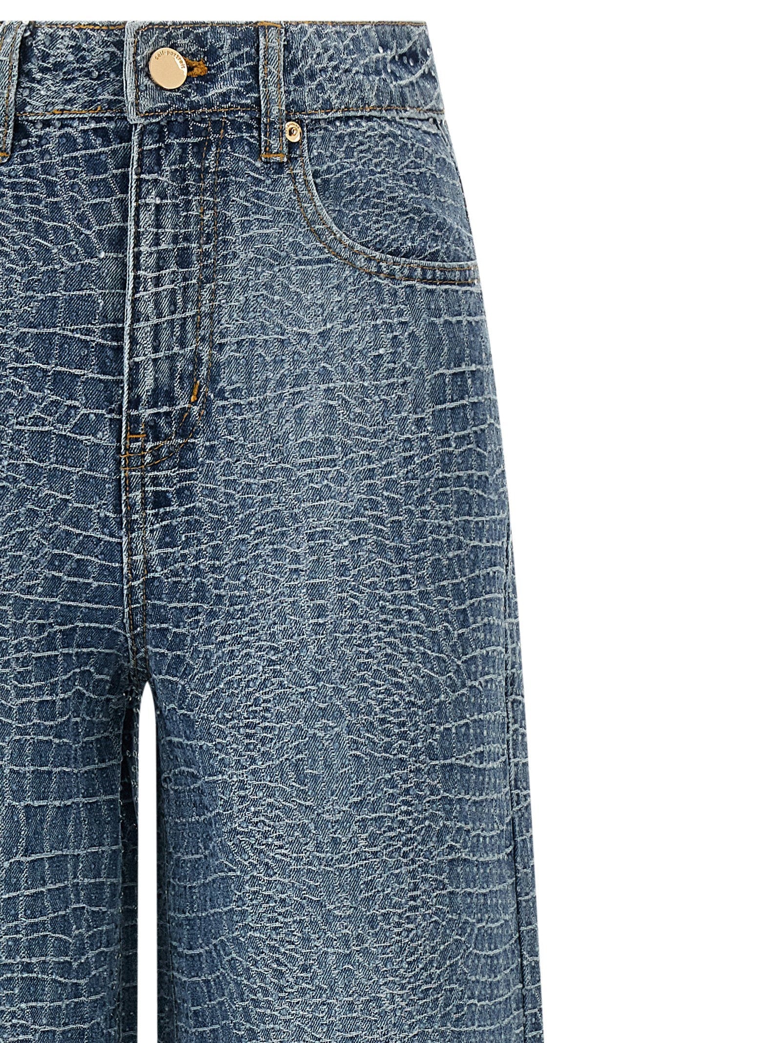 Self-Portrait Self-Portrait Rhinestone Jeans