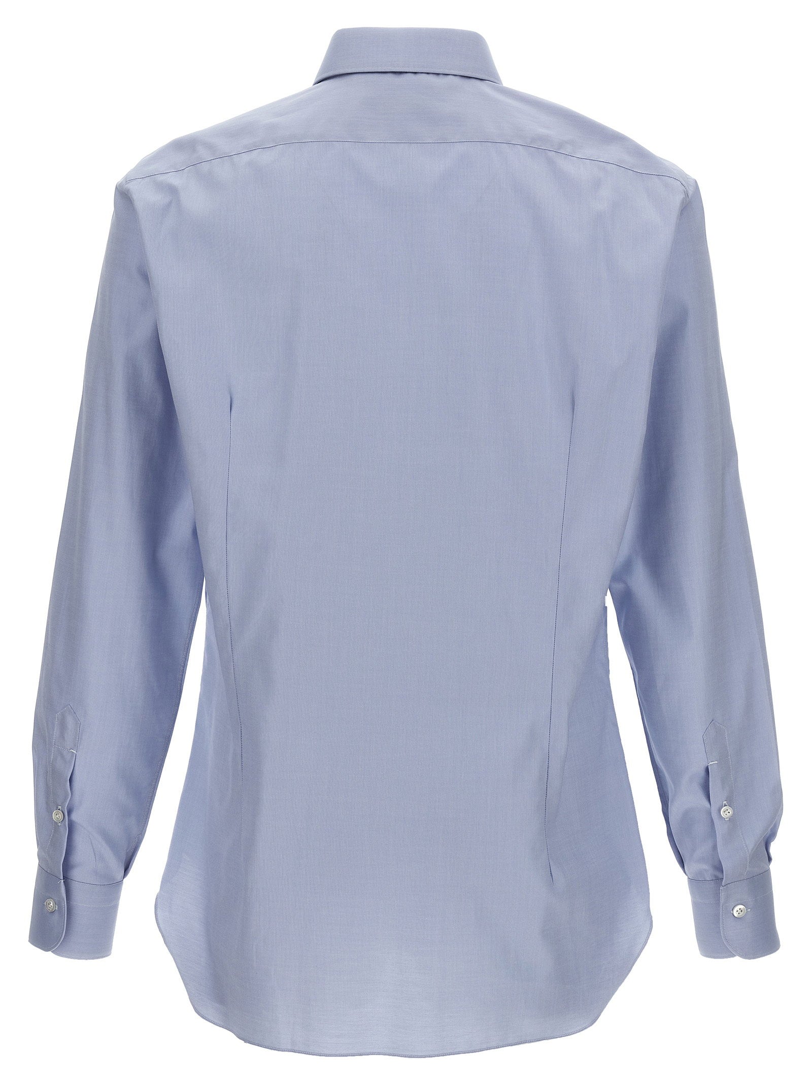 Barba Barba Textured Cotton Shirt