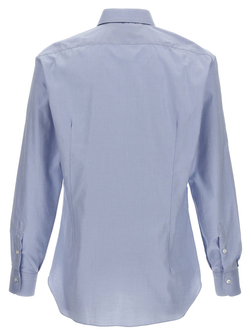 Barba Barba Textured Cotton Shirt