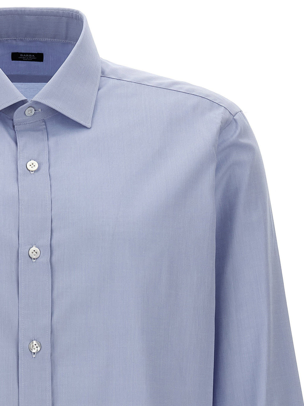 Barba Barba Textured Cotton Shirt