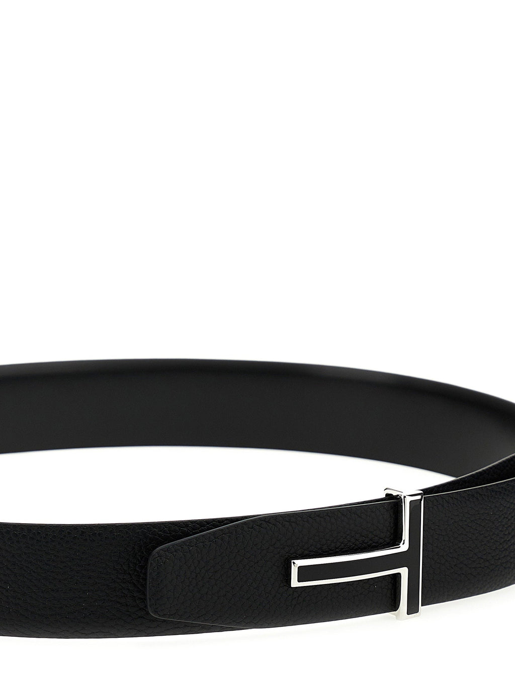 Tom Ford Tom Ford Logo Leather Belt