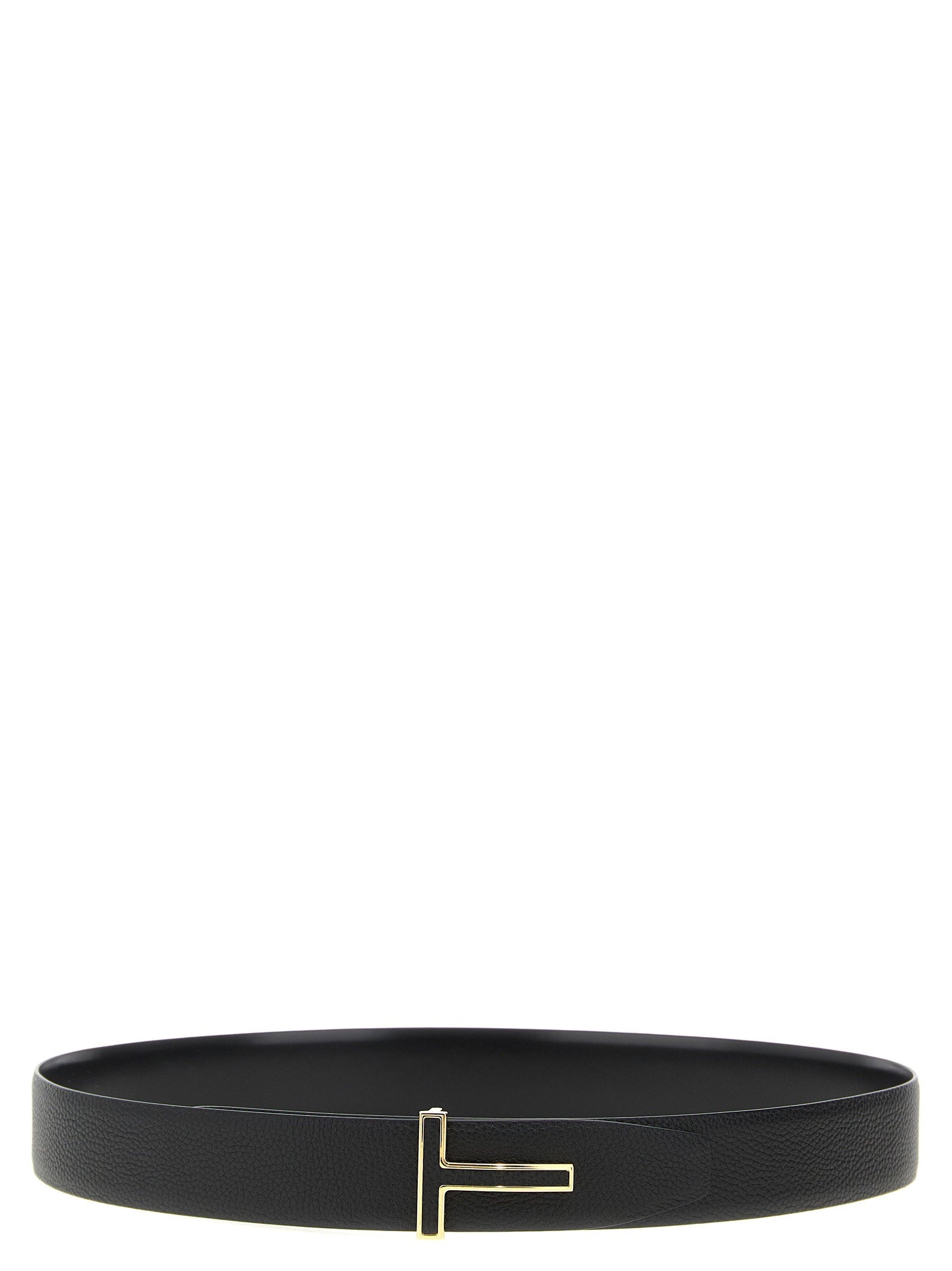Tom Ford Tom Ford Logo Buckle Reversible Belt