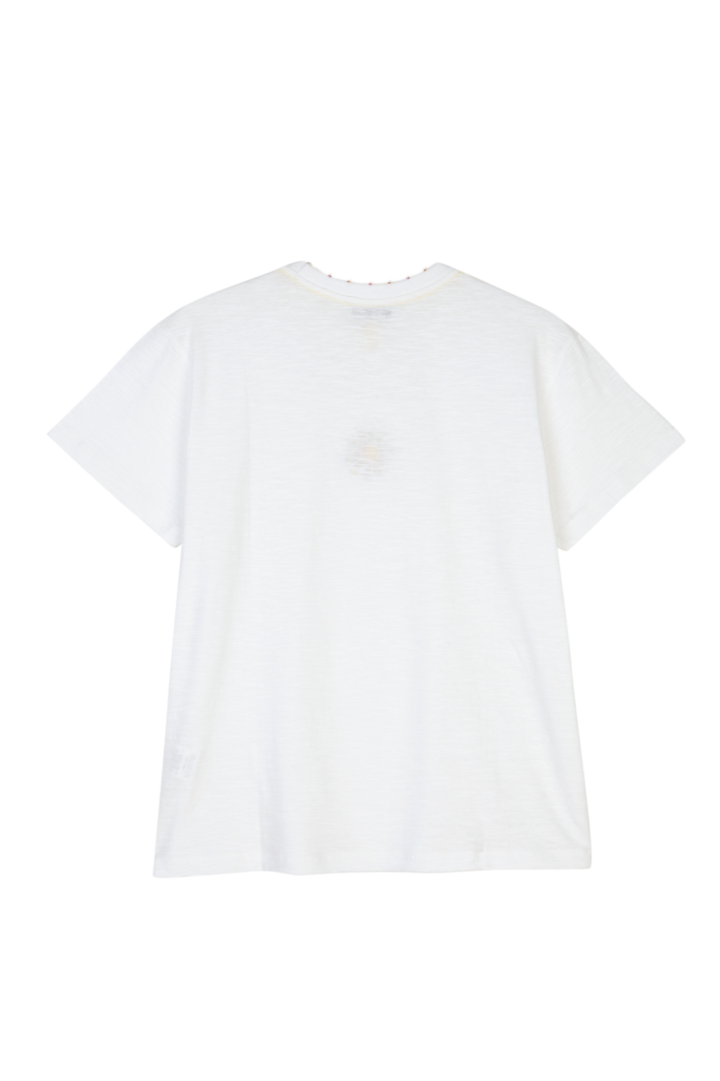 Embroidered Sun Melange T-Shirt