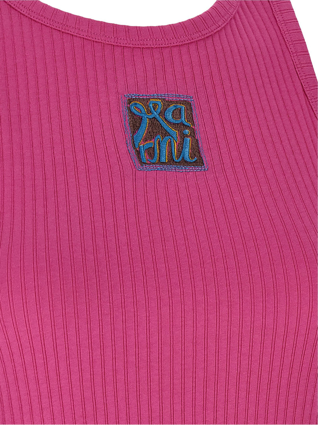 Marni Marni Logo Patch Tank Top