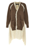 Undercover Undercover Two-material Cardigan