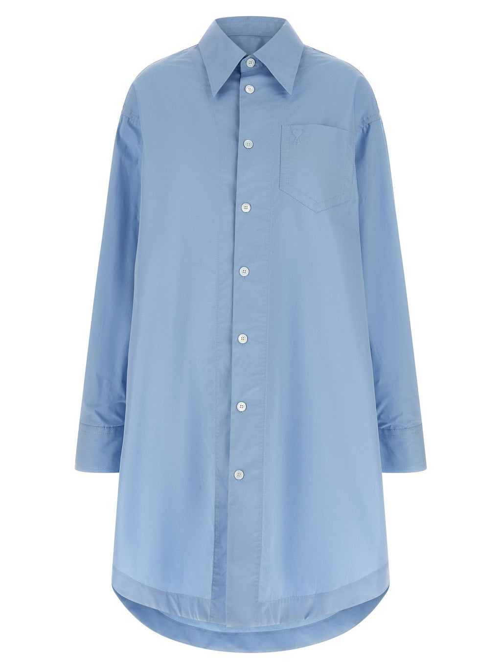 Ami Paris Ami Paris Ami De Coeur Shirt Dress