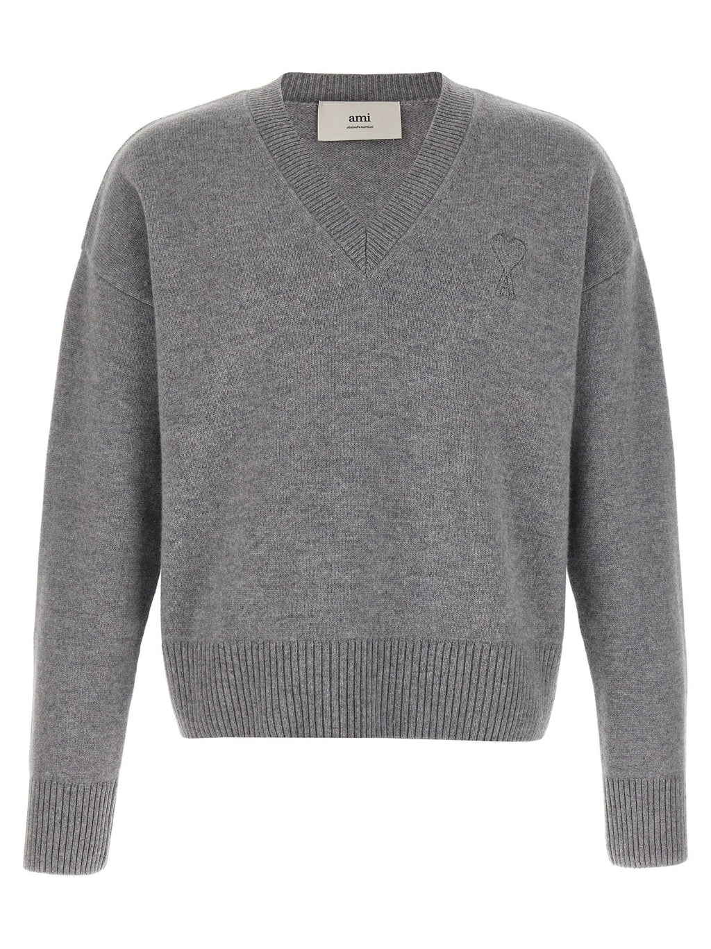 Ami Paris Ami Paris Puff Logo Patch Sweater