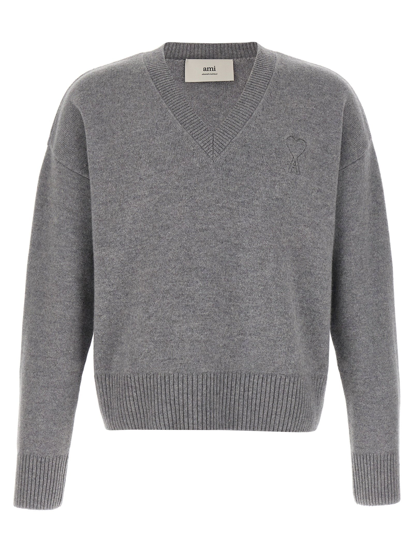 Ami Paris Ami Paris Puff Logo Patch Sweater