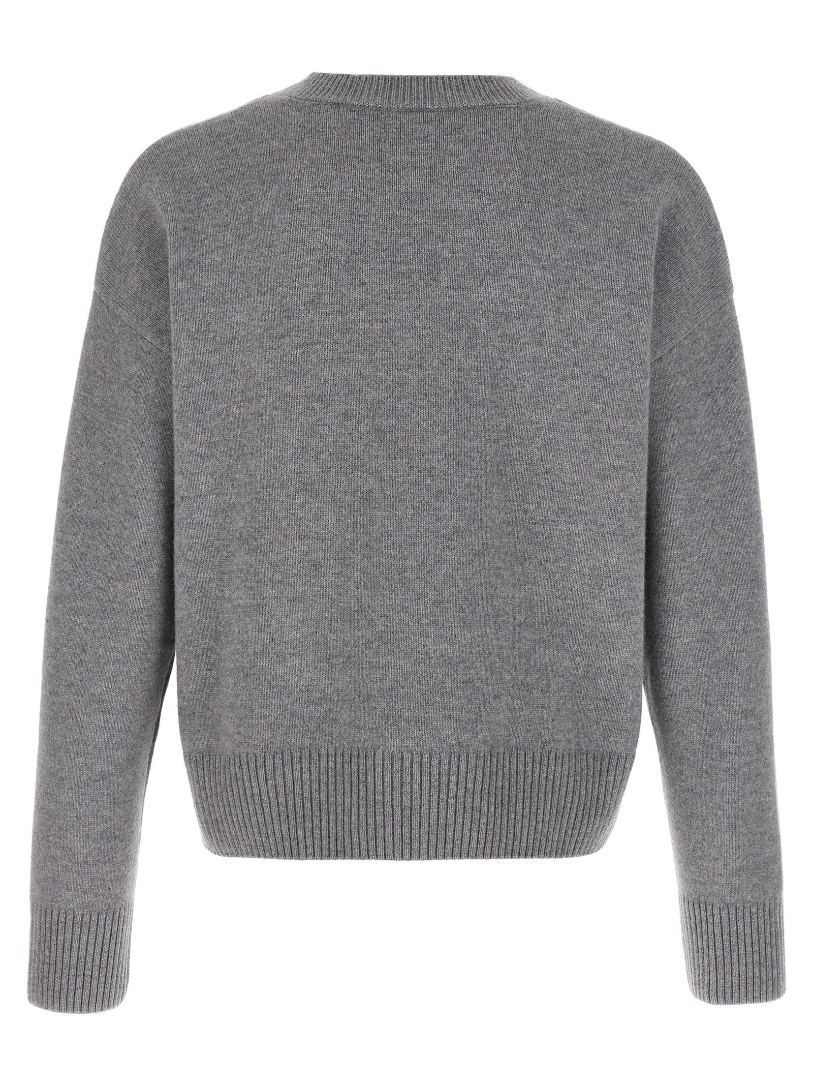 Ami Paris Ami Paris Puff Logo Patch Sweater