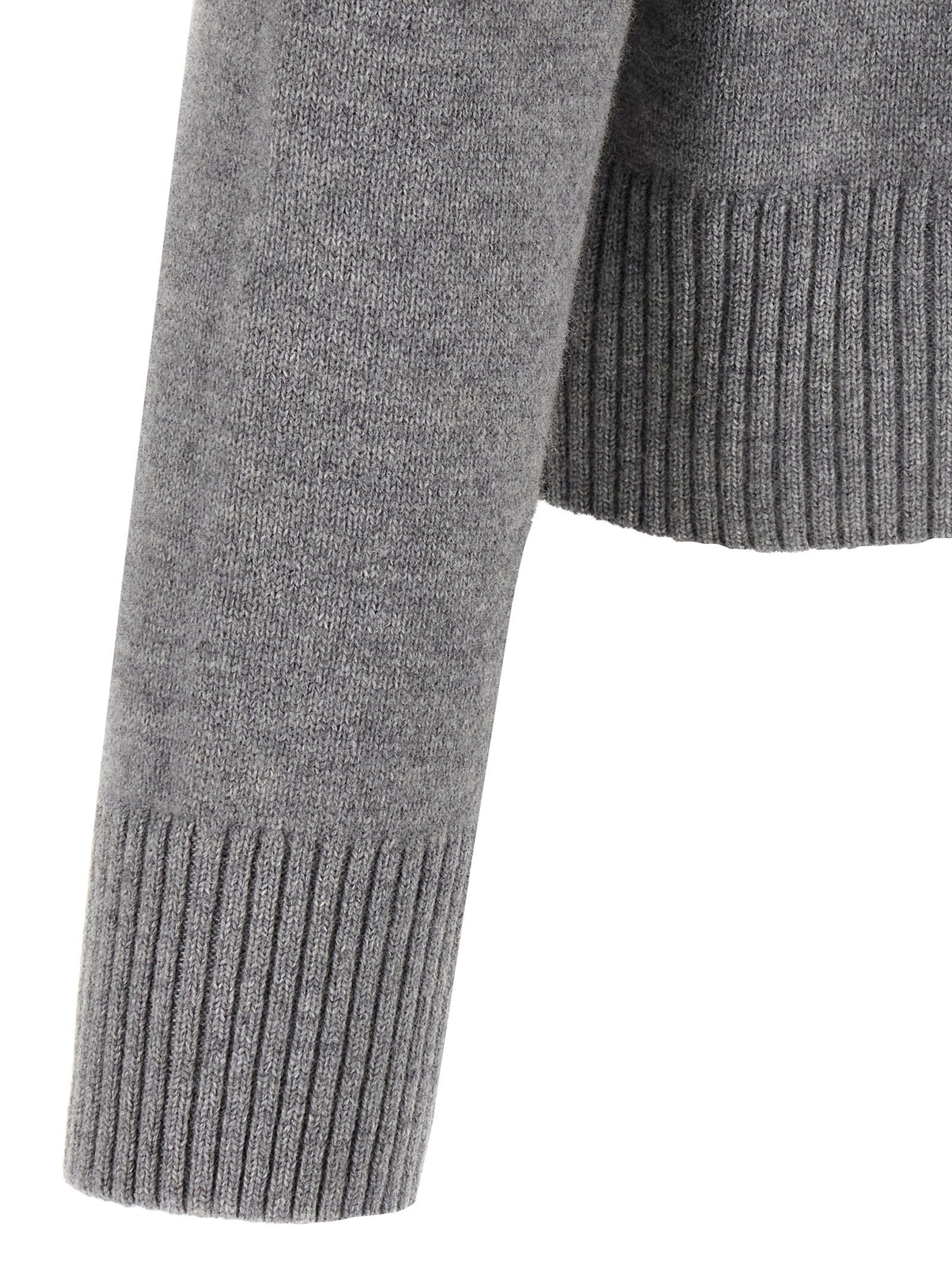 Ami Paris Ami Paris Puff Logo Patch Sweater