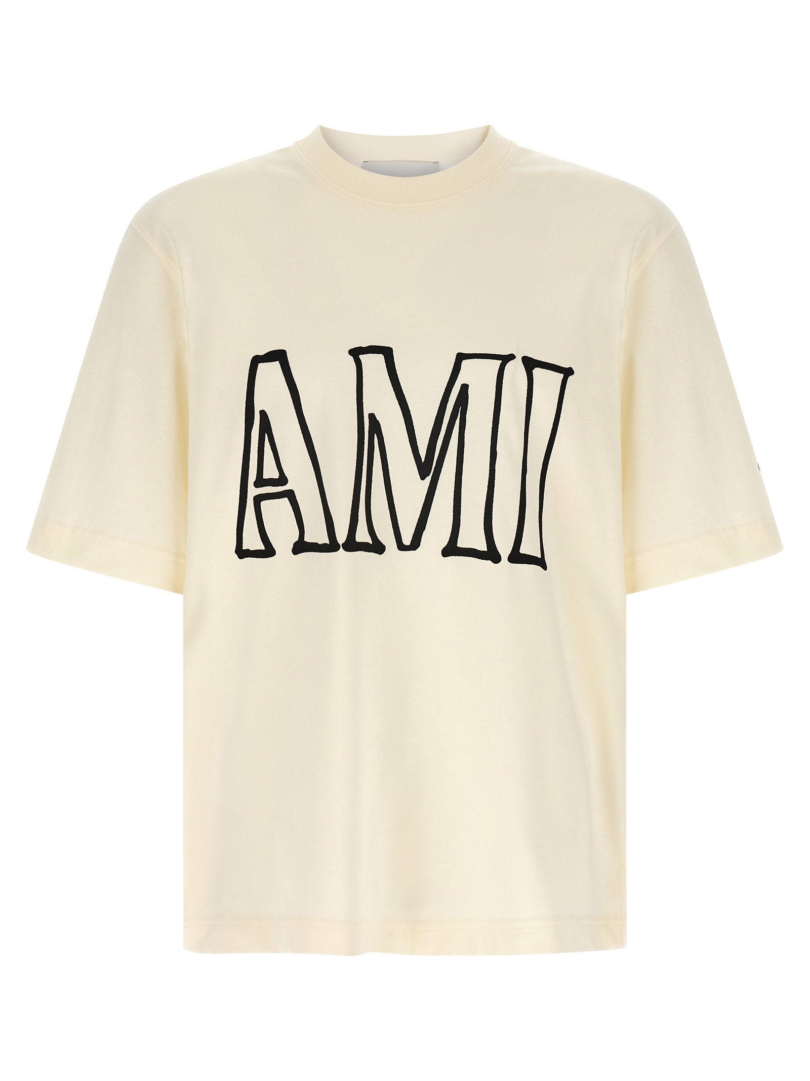Ami Paris Ami Paris Logo Print T-shirt