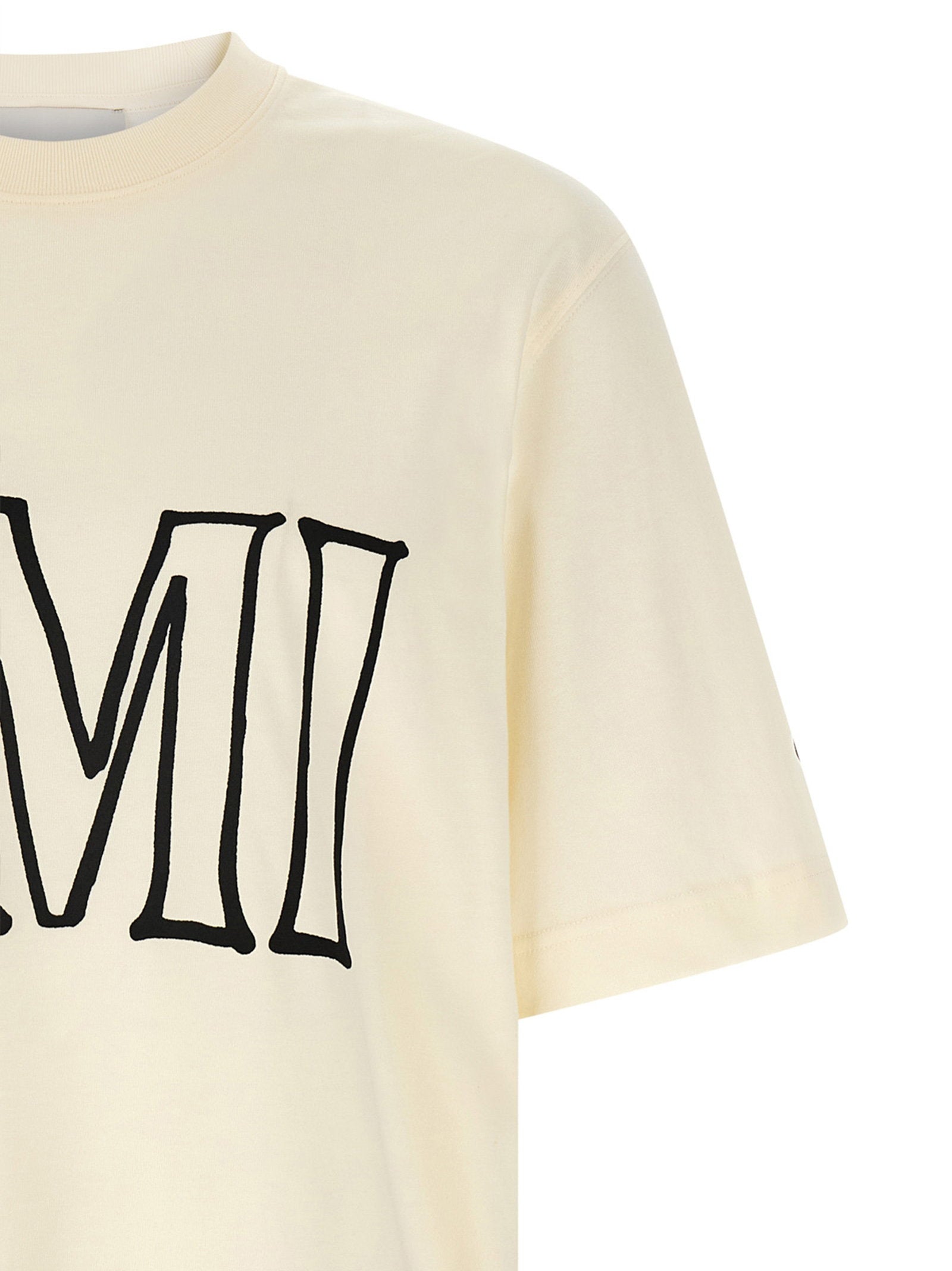 Ami Paris Ami Paris Logo Print T-shirt