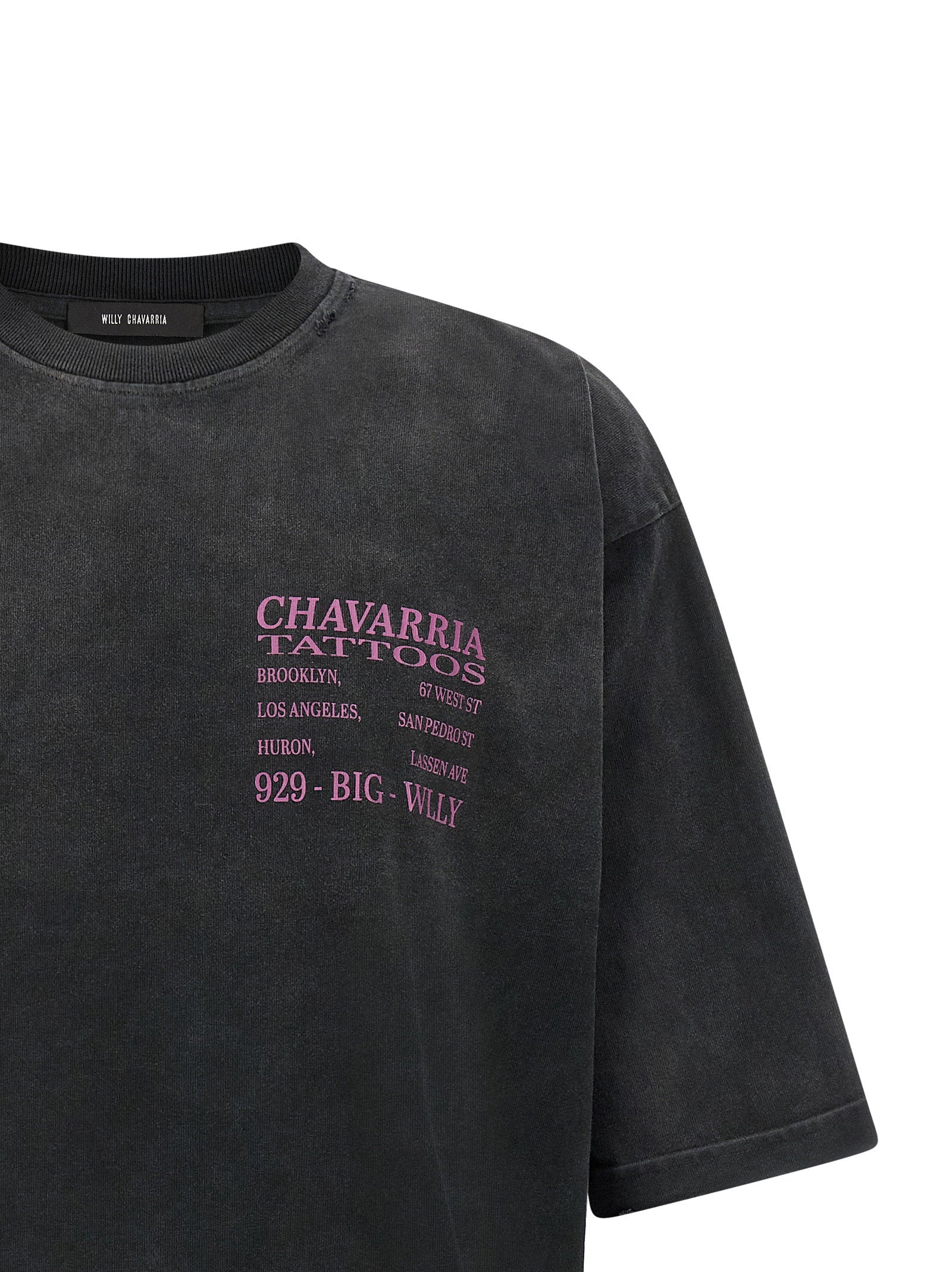 Willy Chavarria Willy Chavarria Willy Tattoo - Buffalo Tee T-shirt