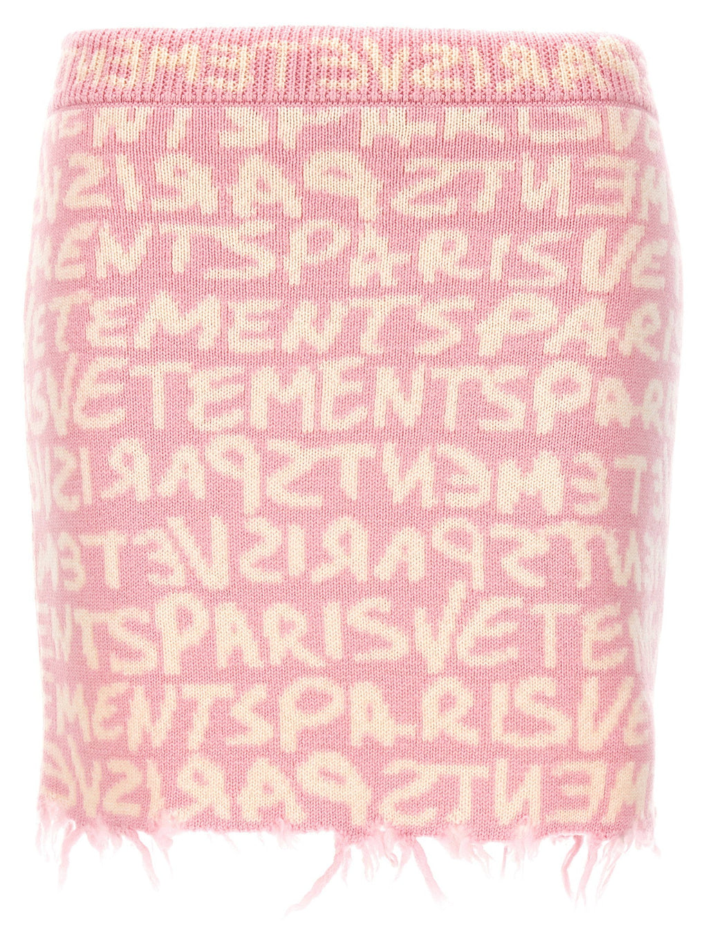 Vetements Vetements Graffiti Monogram Skirt