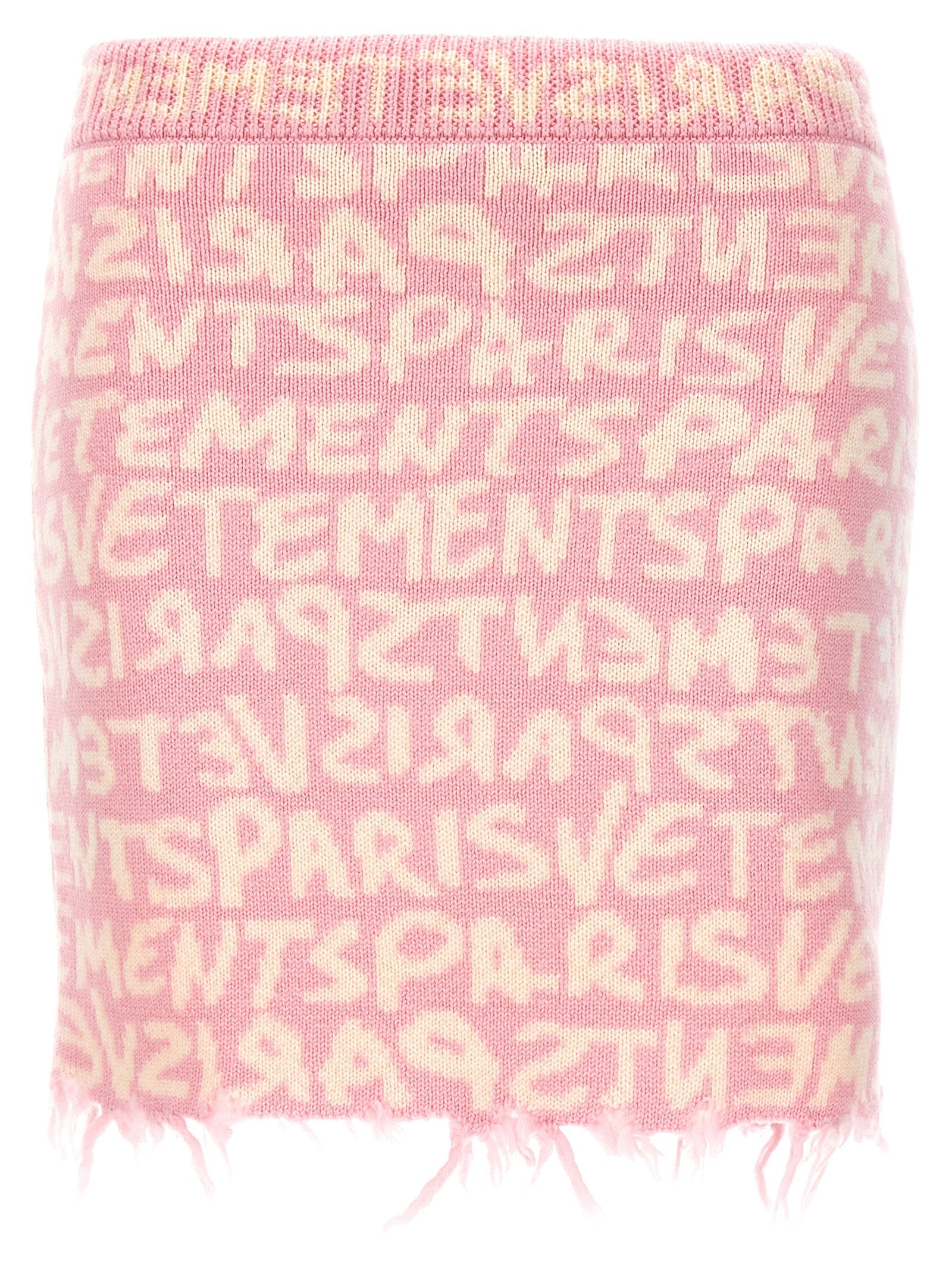 Vetements Vetements Graffiti Monogram Skirt