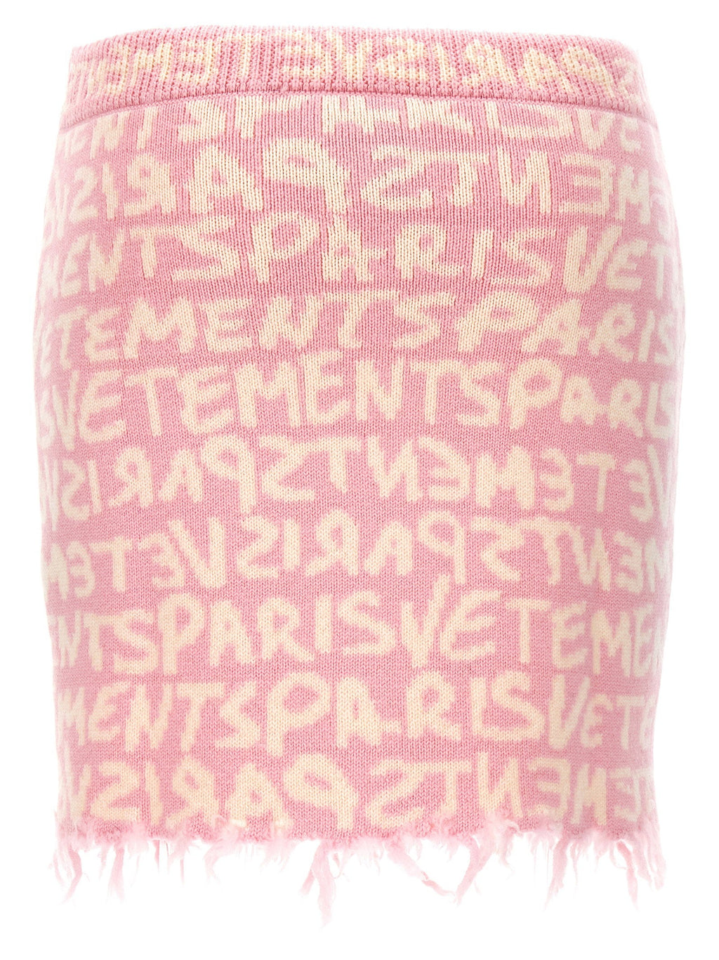 Vetements Vetements Graffiti Monogram Skirt