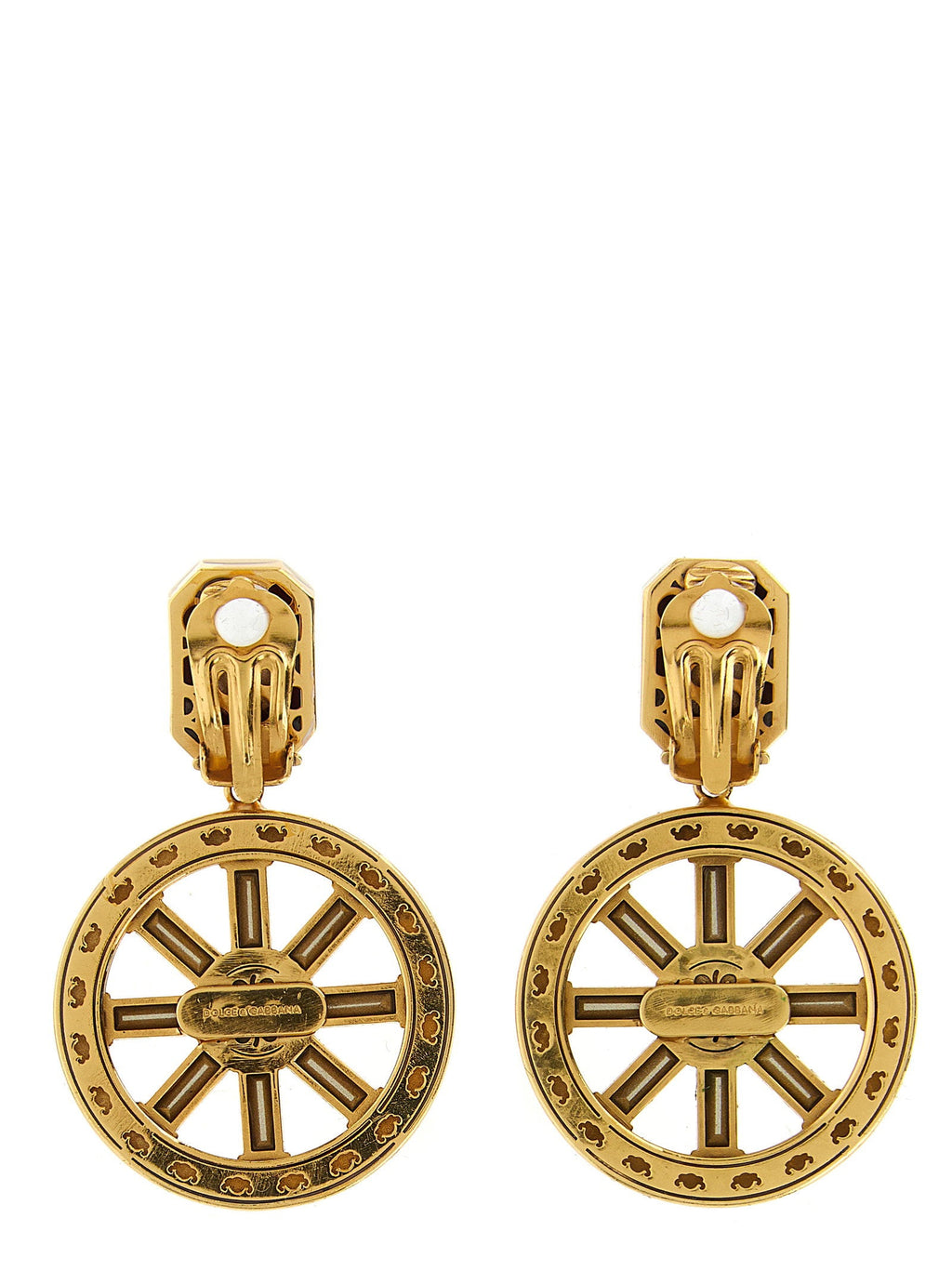 Dolce & Gabbana Dolce & Gabbana Ruota Carretto Earrings
