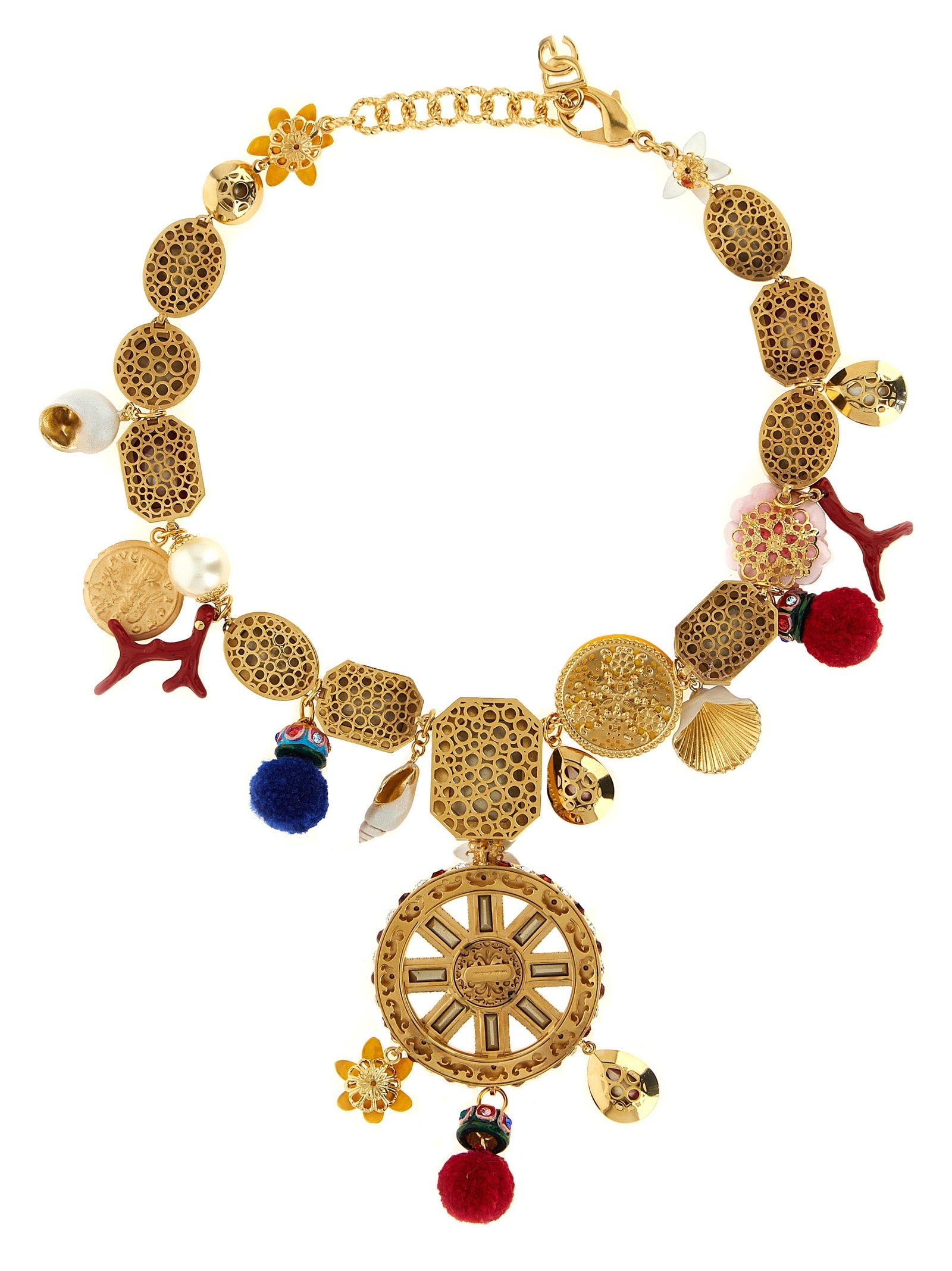 Dolce & Gabbana Dolce & Gabbana Ruota Carretto Necklace