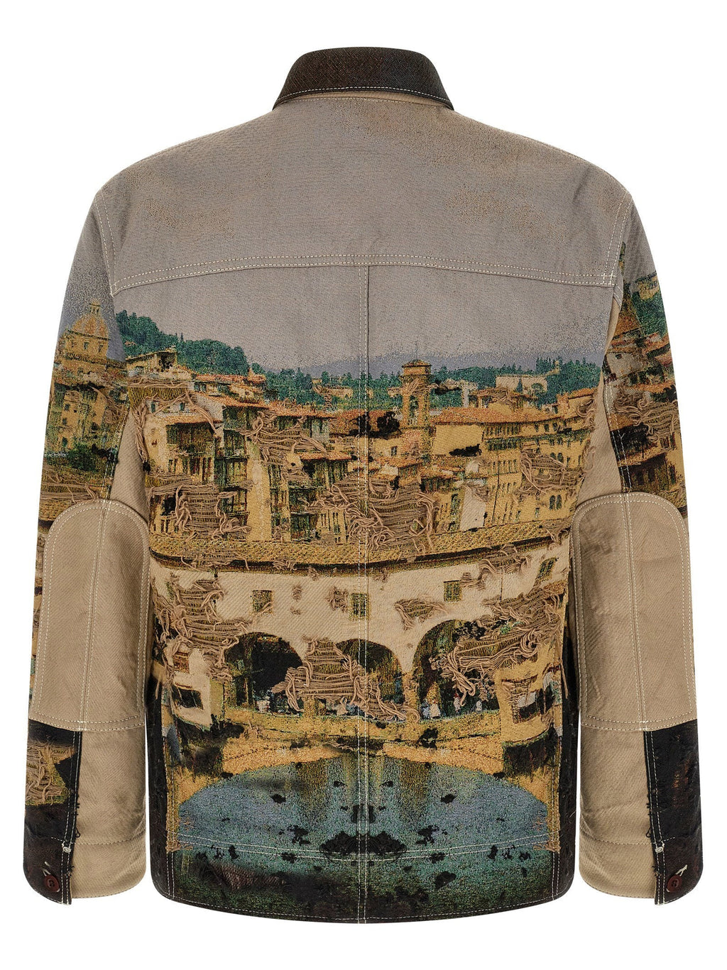 Junya Watanabe Junya Watanabe Jacquard Square Jacket