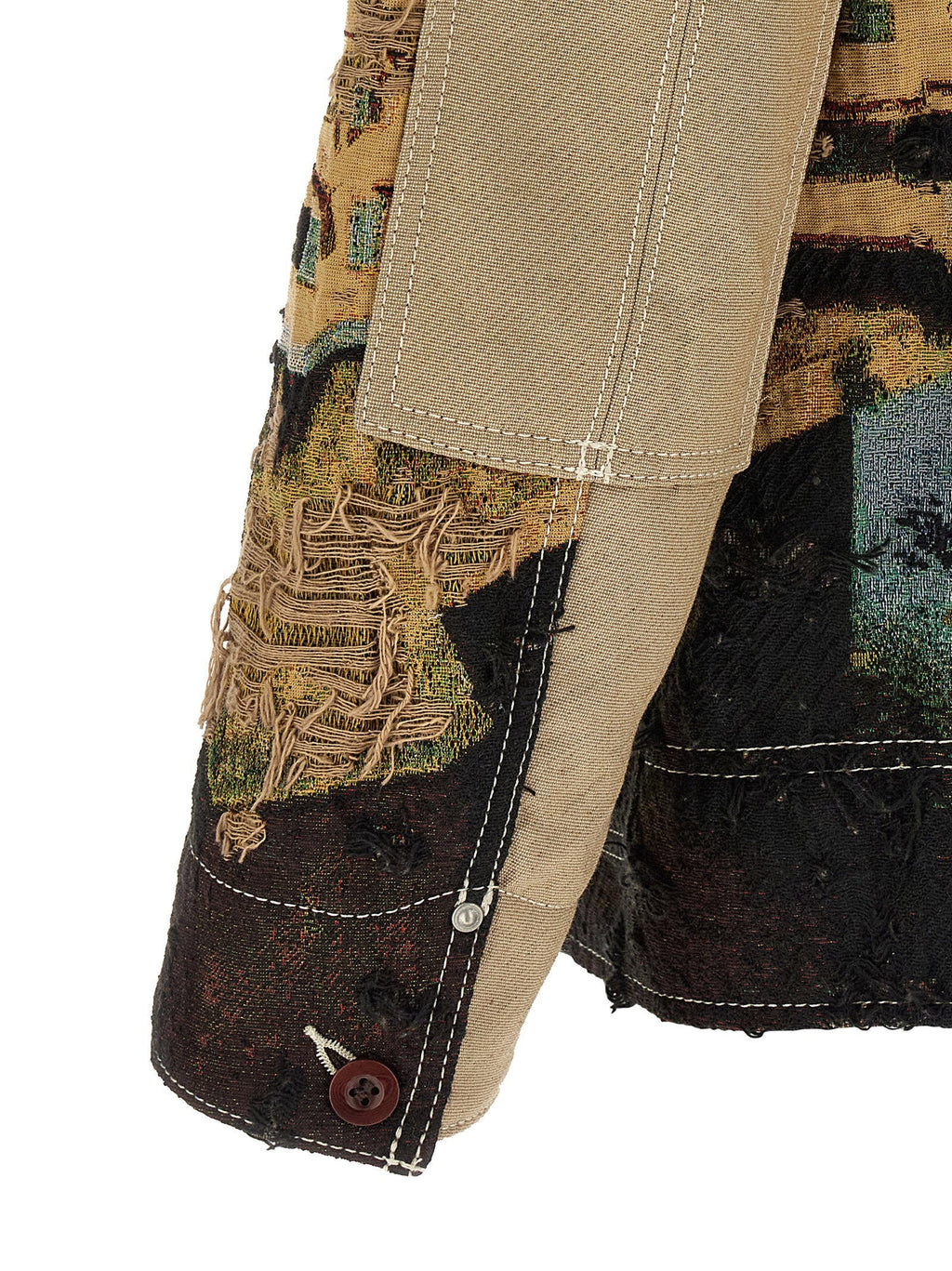Junya Watanabe Junya Watanabe Jacquard Square Jacket