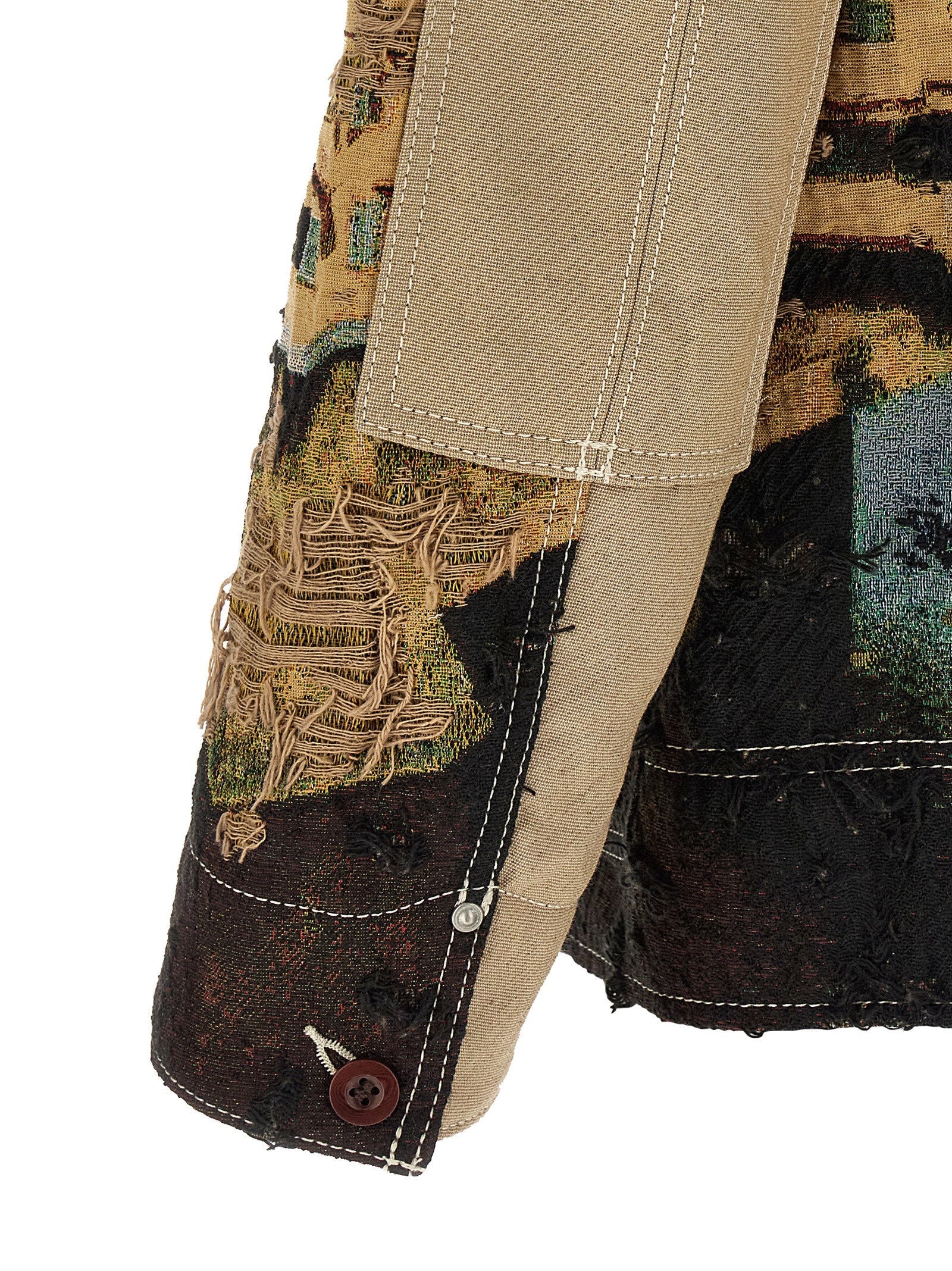 Junya Watanabe Junya Watanabe Jacquard Square Jacket
