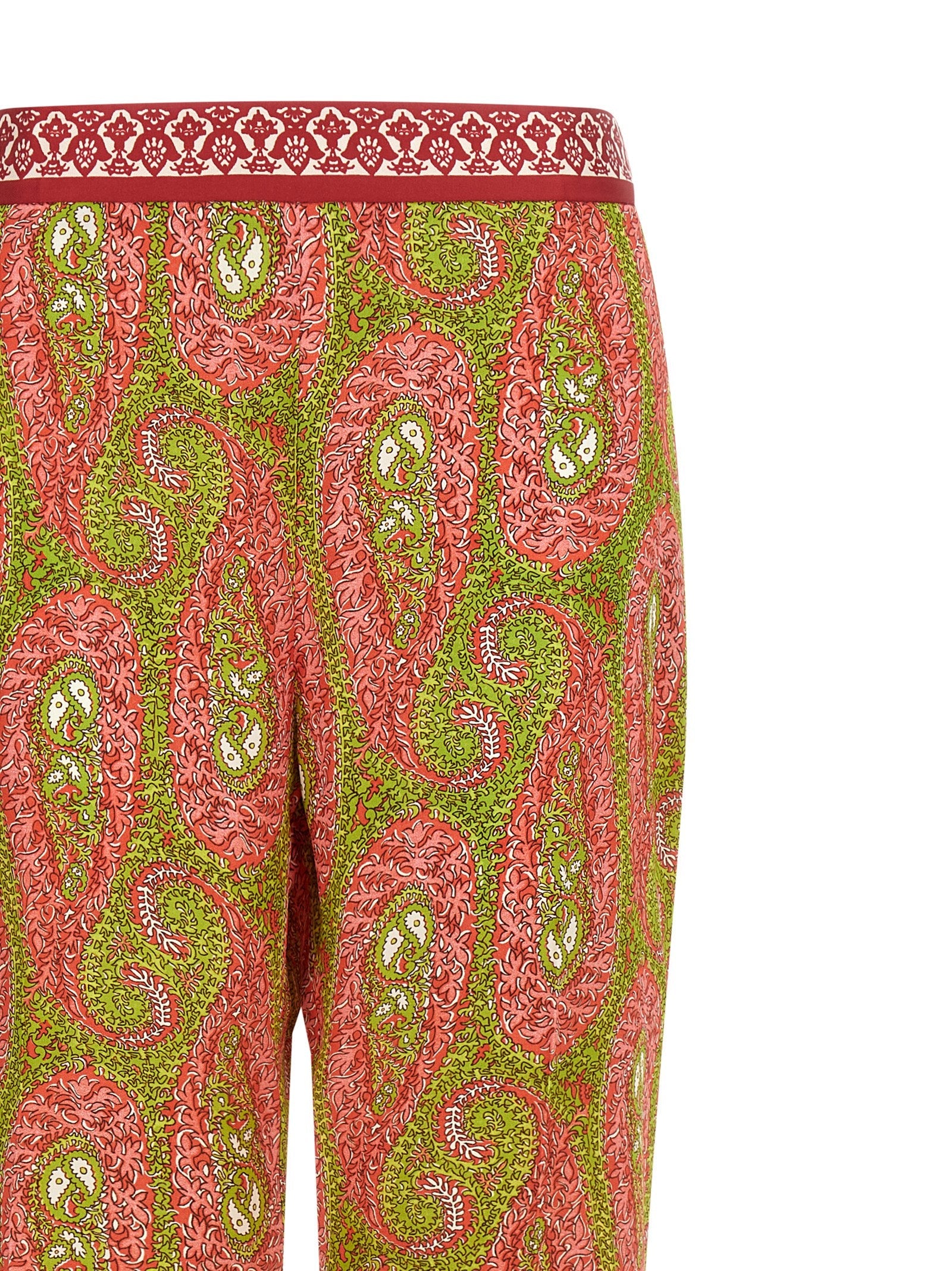 Etro Etro Paisley Foliage Pants