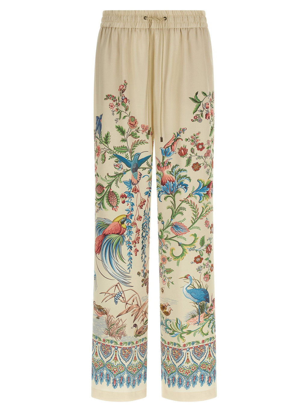Etro Etro Flora And Fauna Printed Trousers