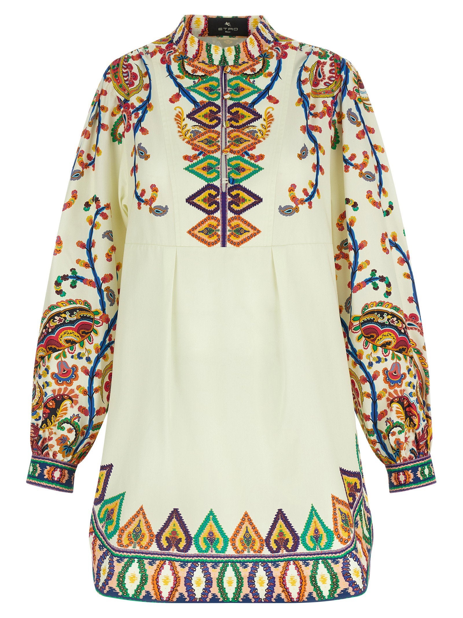 Etro Etro Printed Poplin Dress